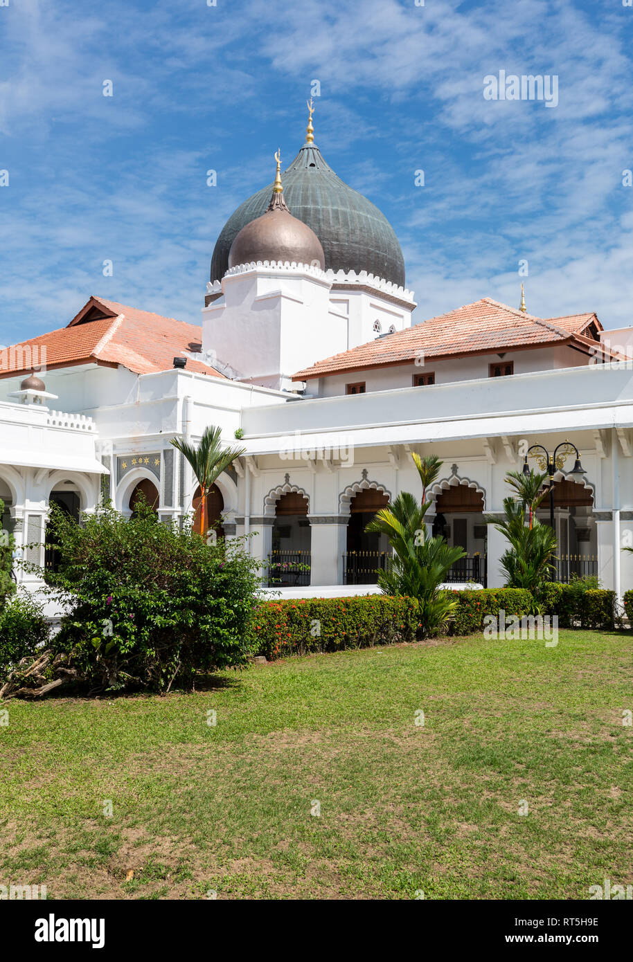 George Town, Penang, Malaysia.  Kapitan Keling  Mosque. Stock Photo