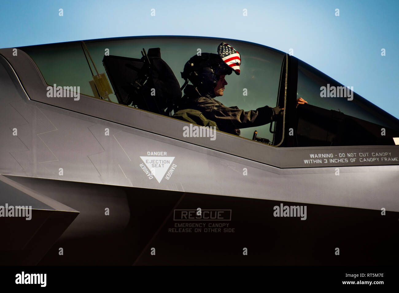 An F-35A aircraft pilot, assigned to the 388th Fighter Squadron at Hill ...