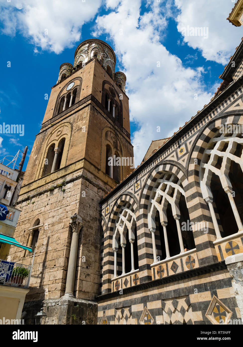 Italy, Campania, Amalfi, Cathedral of Sant'Andrea Stock Photo