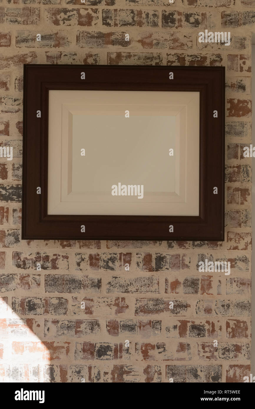 Picture frame at home Stock Photo Alamy