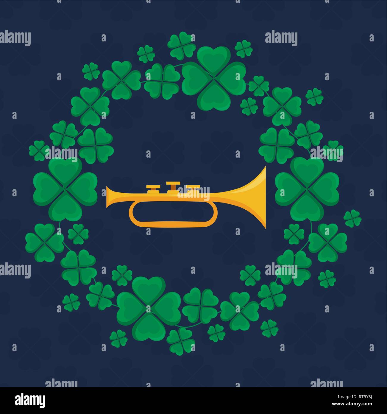 trumpet musical instrument icon vector illustration design Stock Vector ...