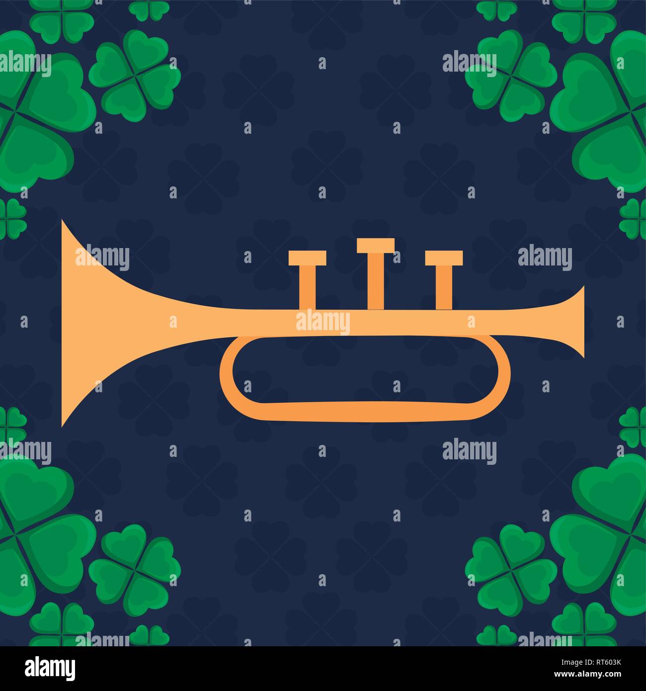 trumpet musical instrument icon vector illustration design Stock Vector ...