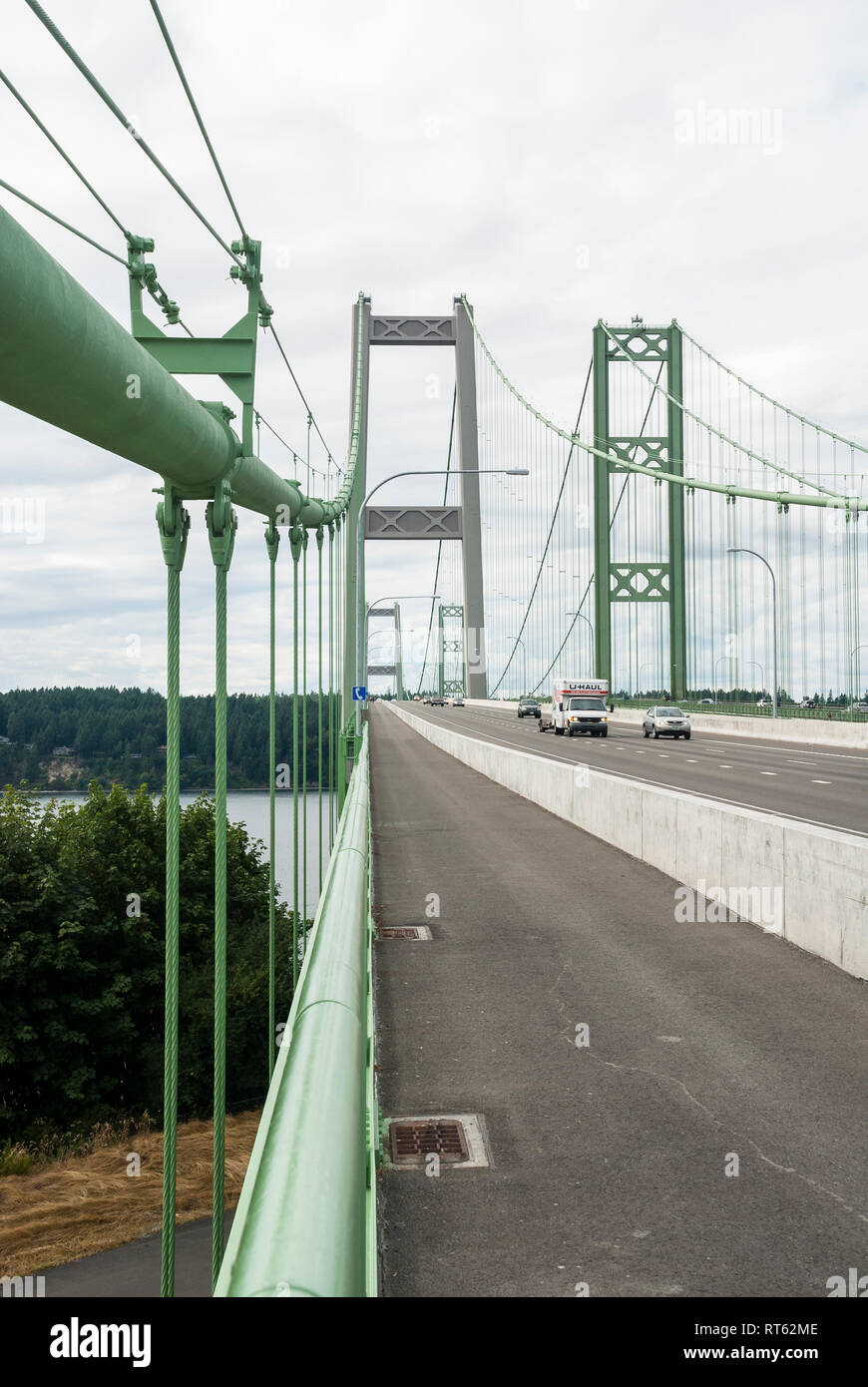 View Of The Tacoma Narrows Bridge From Tacoma Washington Stock Photo Alamy View Of The Tacoma Narrows Bridge From Tacoma Washington Stock Photo Alamy