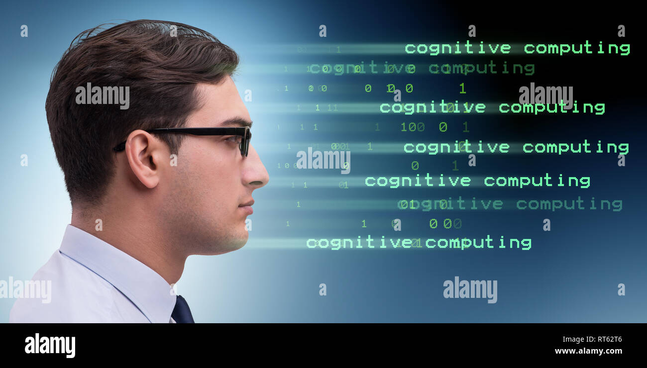 Cognitive computing and machine learning concept Stock Photo - Alamy