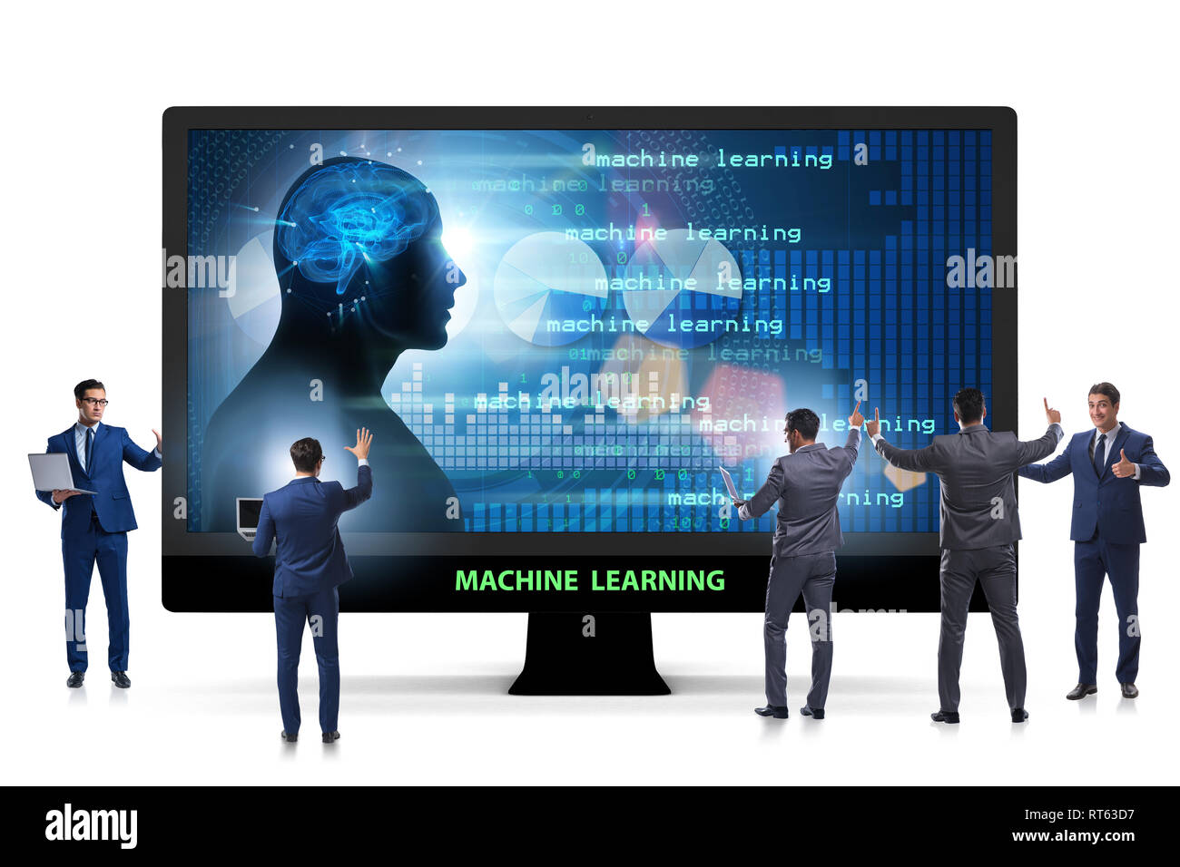 Cognitive computing and machine learning concept Stock Photo - Alamy