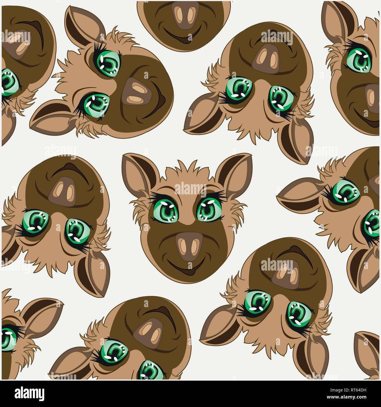 Jackal Animal Cartoon Illustration High Resolution Stock Photography And Images Alamy