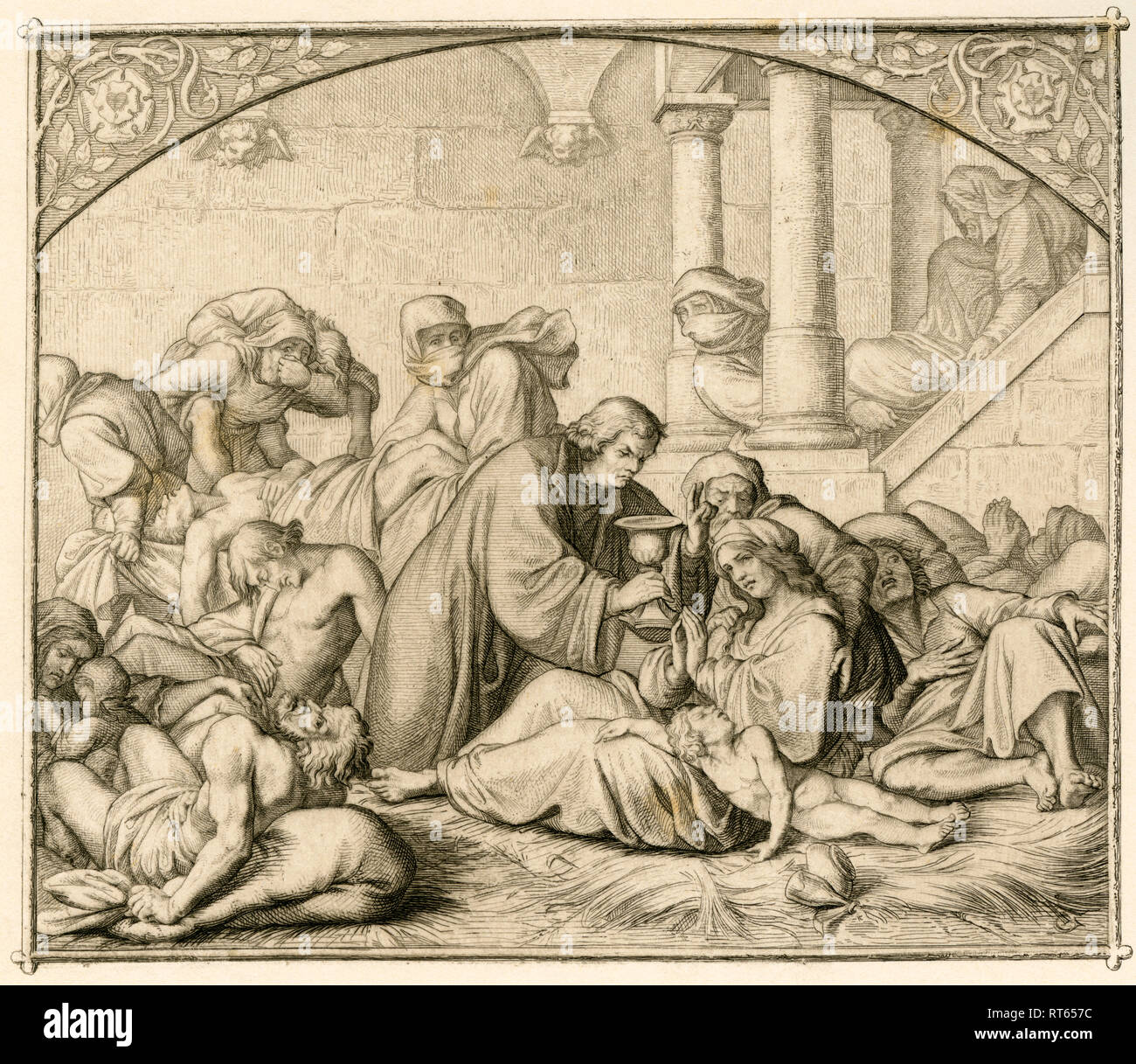 Black death plague illustration hires stock photography and images Alamy