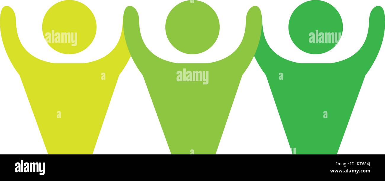 Isolated teamwork icon Stock Vector Image & Art - Alamy