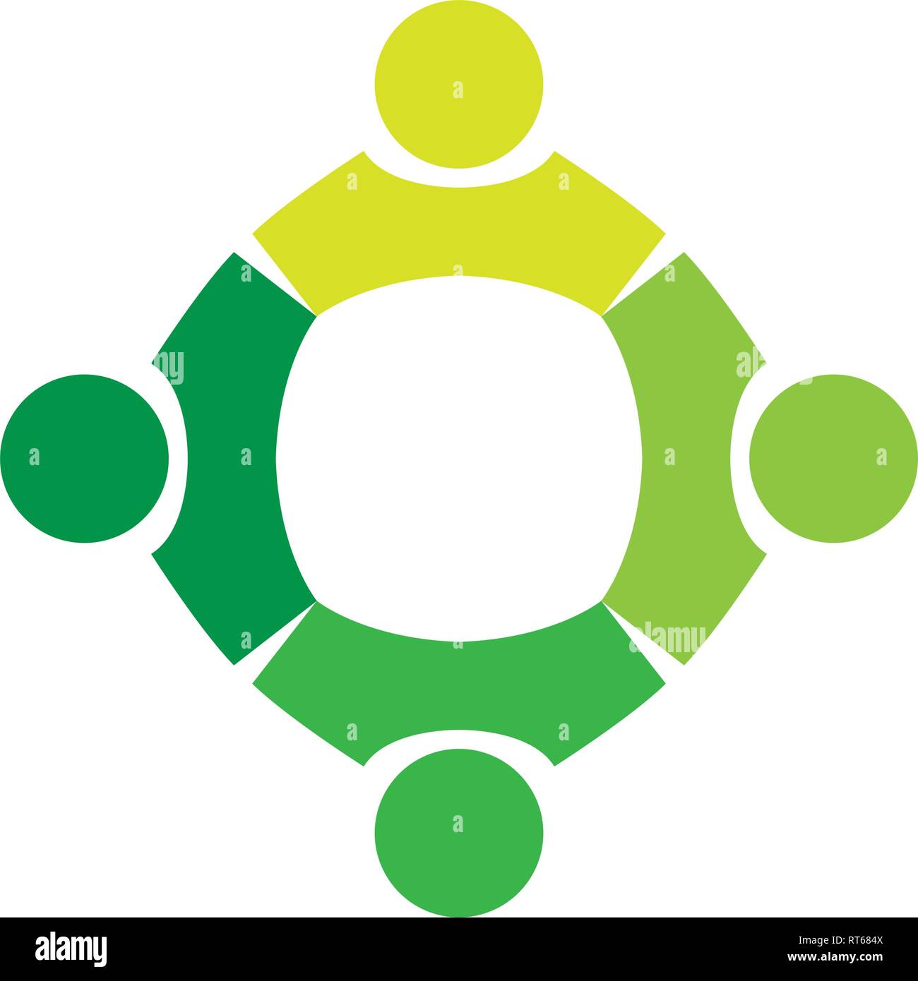 Isolated teamwork icon Stock Vector Image & Art - Alamy
