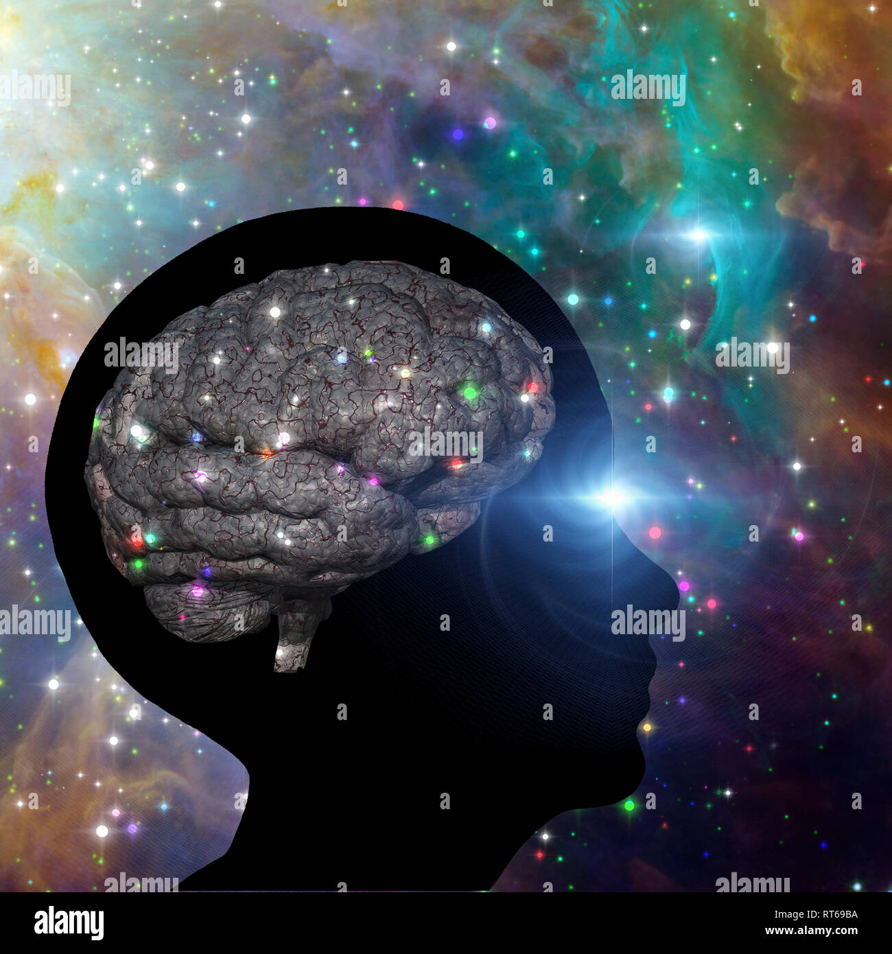 Universal Mind Stock Photo Alamy