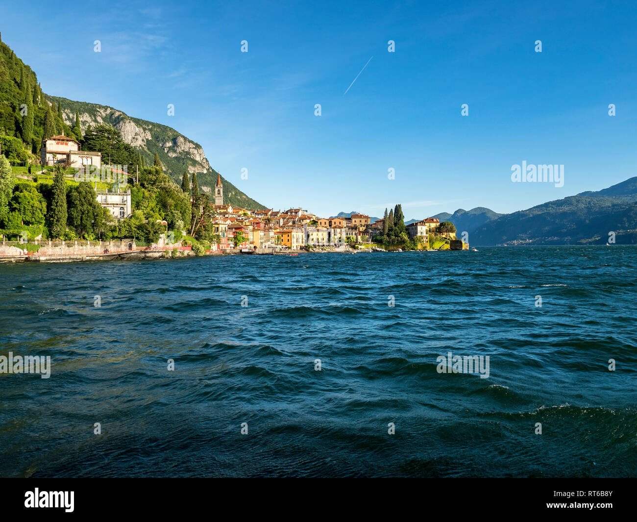 Italy, Lombardy, Varenna, Lake Como Stock Photo
