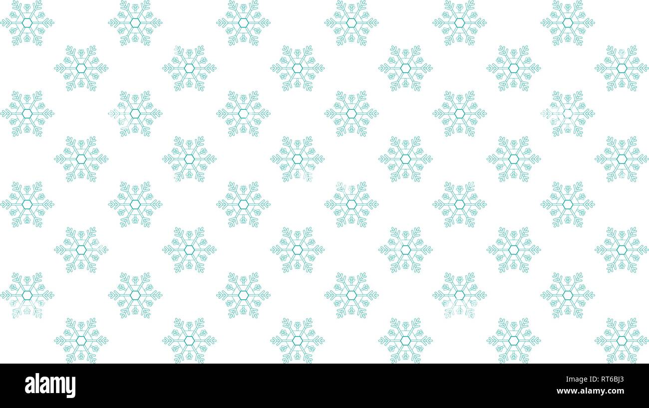Vector seamless texture with snowflakes. Flat style. EPS 10 Stock ...