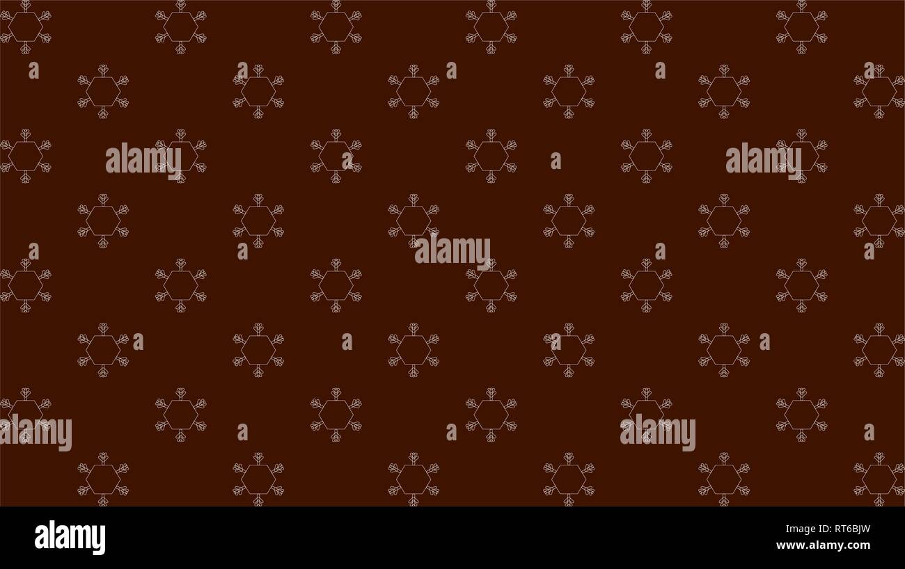 Vector seamless pattern with snowlakes. Christmas background. EPS 10 Stock Vector