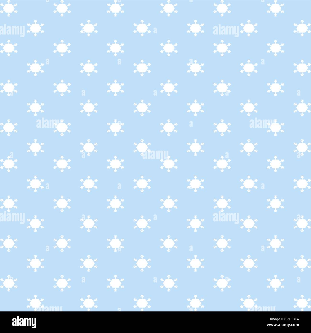 Vector seamless pattern with snowlakes. Christmas background. EPS 10 Stock Vector