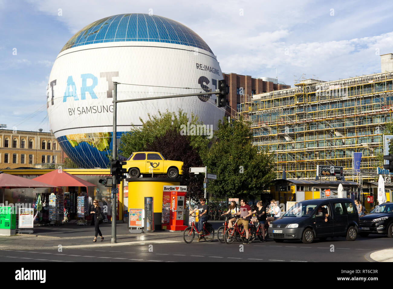 city of Berlin, street scene Germany Stock Photo - Alamy