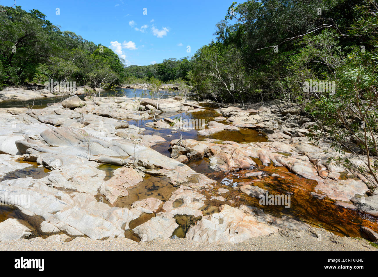 Scenic view of the Annan River near Cooktown, Far North Queensland, QLD, FNQ, Australia Stock Photo