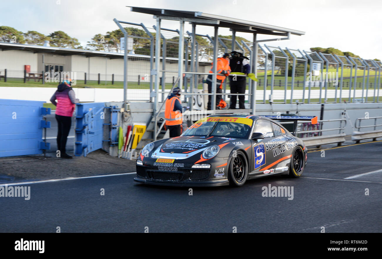 Porsche Carrera Cup Australia 2017 Stock Photo Alamy