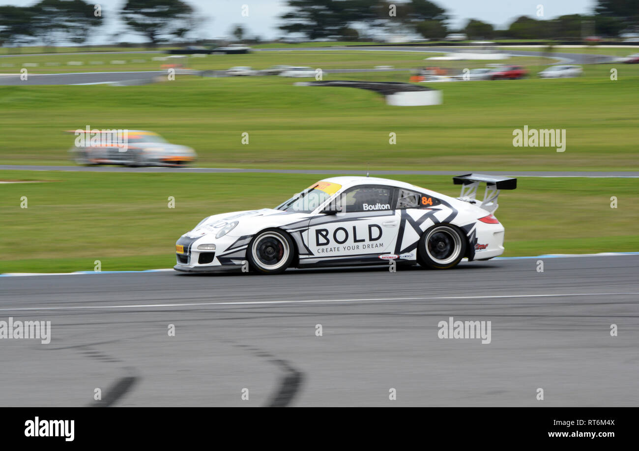 Porsche Carrera Cup Australia 2017 Stock Photo Alamy