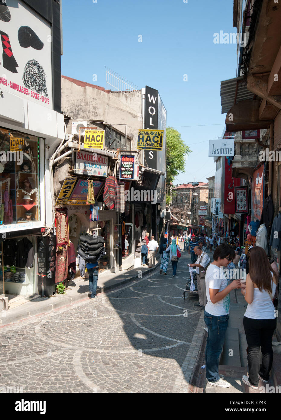 Asia, Turkey, Istanbul, Grand Bazaar Stock Photo