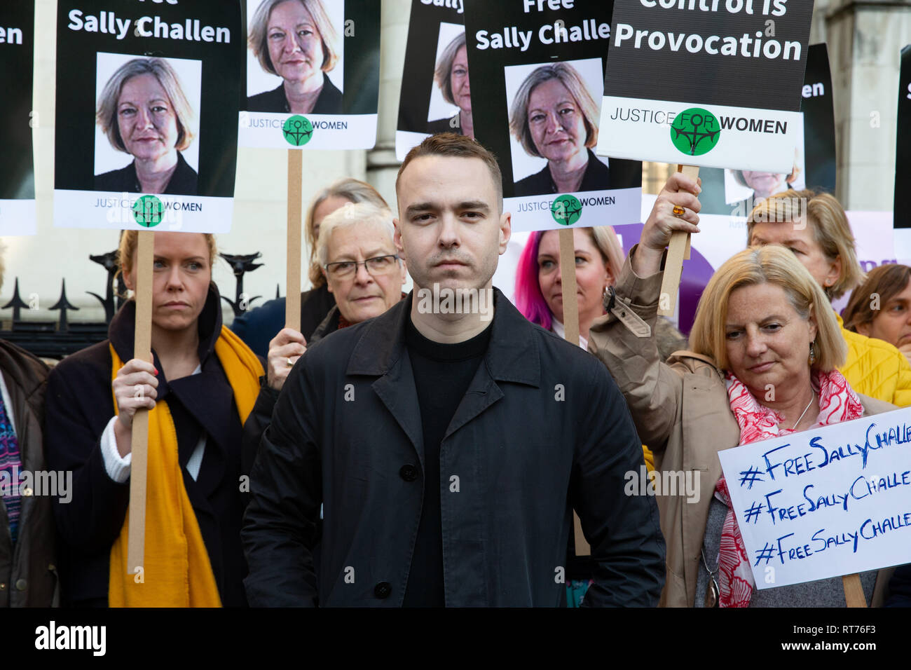 High Court London Uk 27th Feb 2019 Sally S Son David Challen