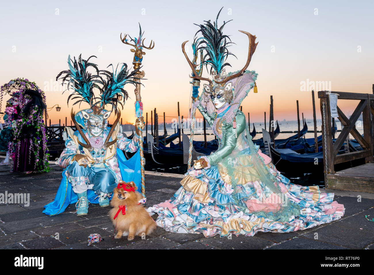 Venice Italy 28th Feb 19 Venice Carnival St Mark S Square Vicinity People Dressed And Posing In Carnival Costumes C Pmgimaging Alamy Live News Credit Pmgimaging Alamy Live News Stock Photo Alamy
