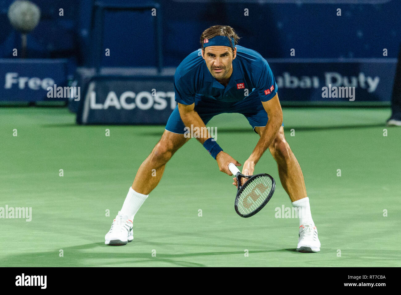 pics Federer Serve Impact alamy