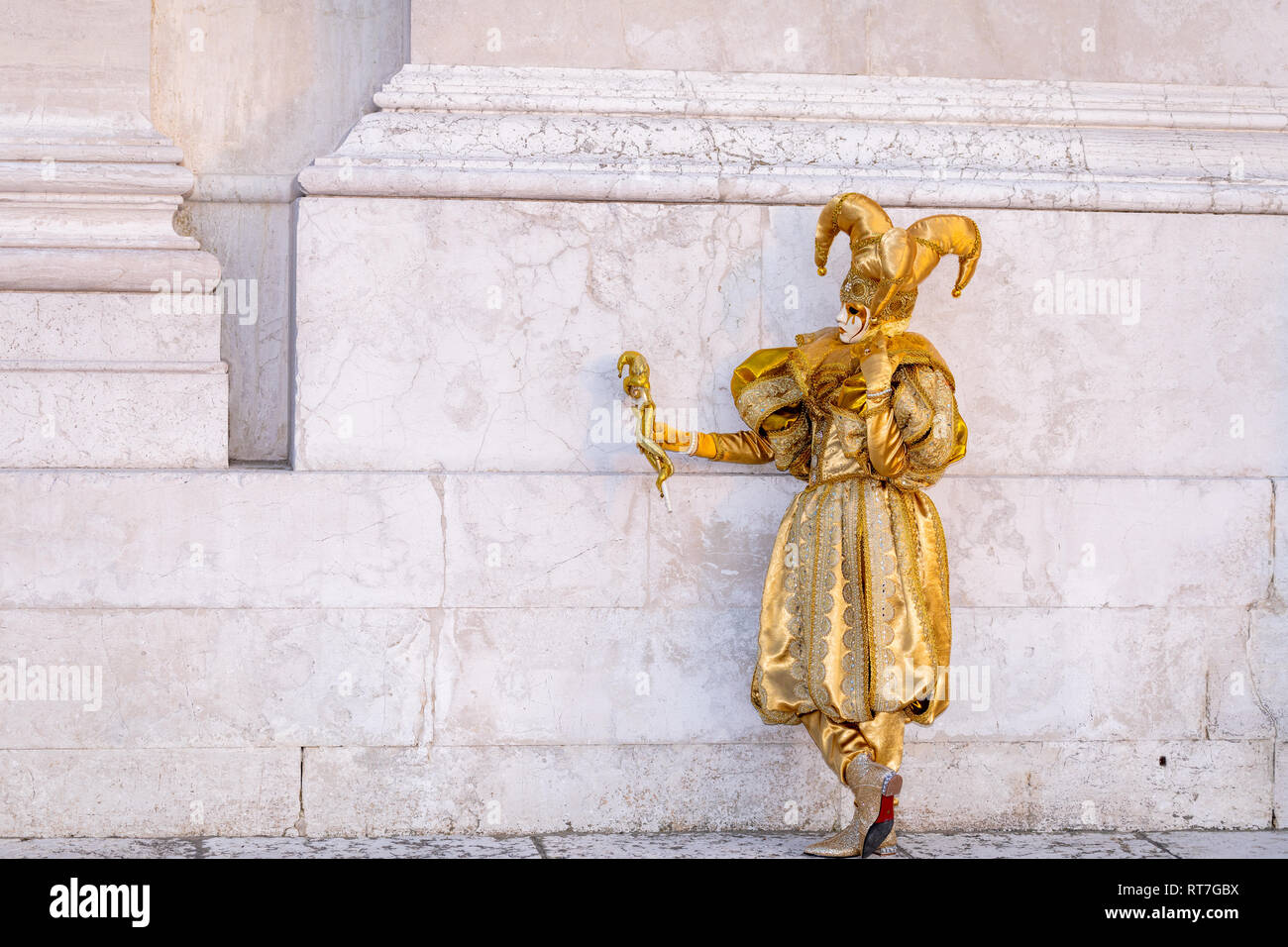 Court jester venice carnival hi-res stock photography and images - Alamy