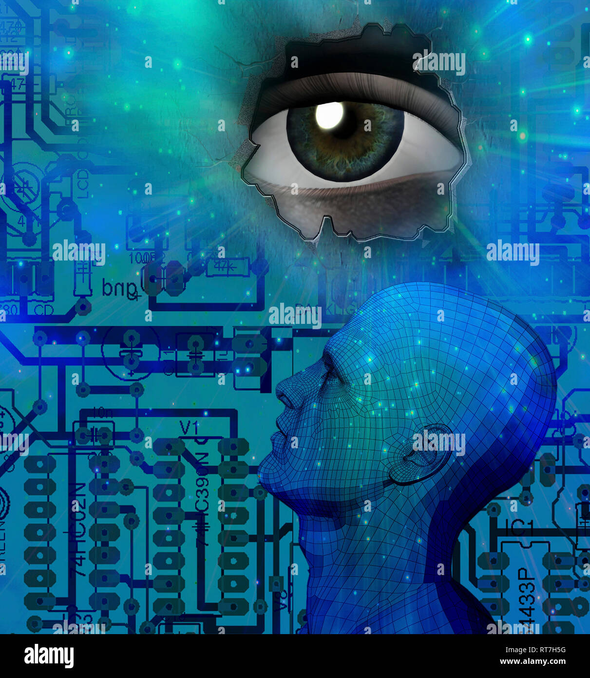 Bionic eye hi-res stock photography and images - Alamy