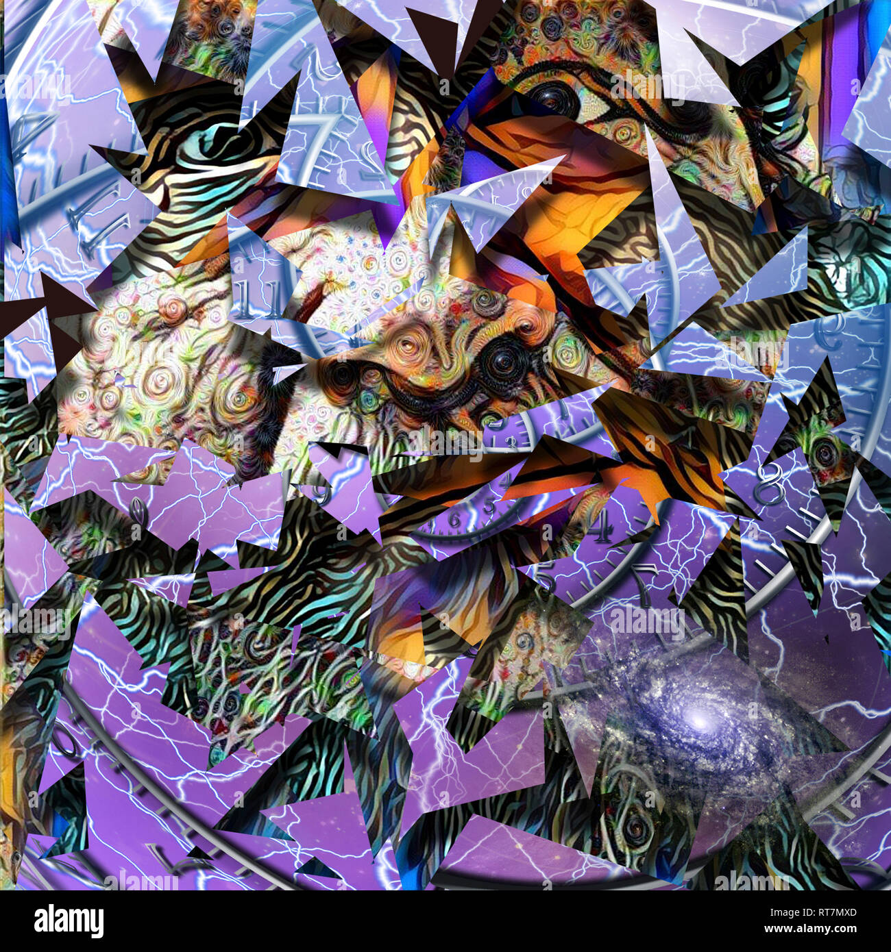 Druid painting hi-res stock photography and images - Alamy