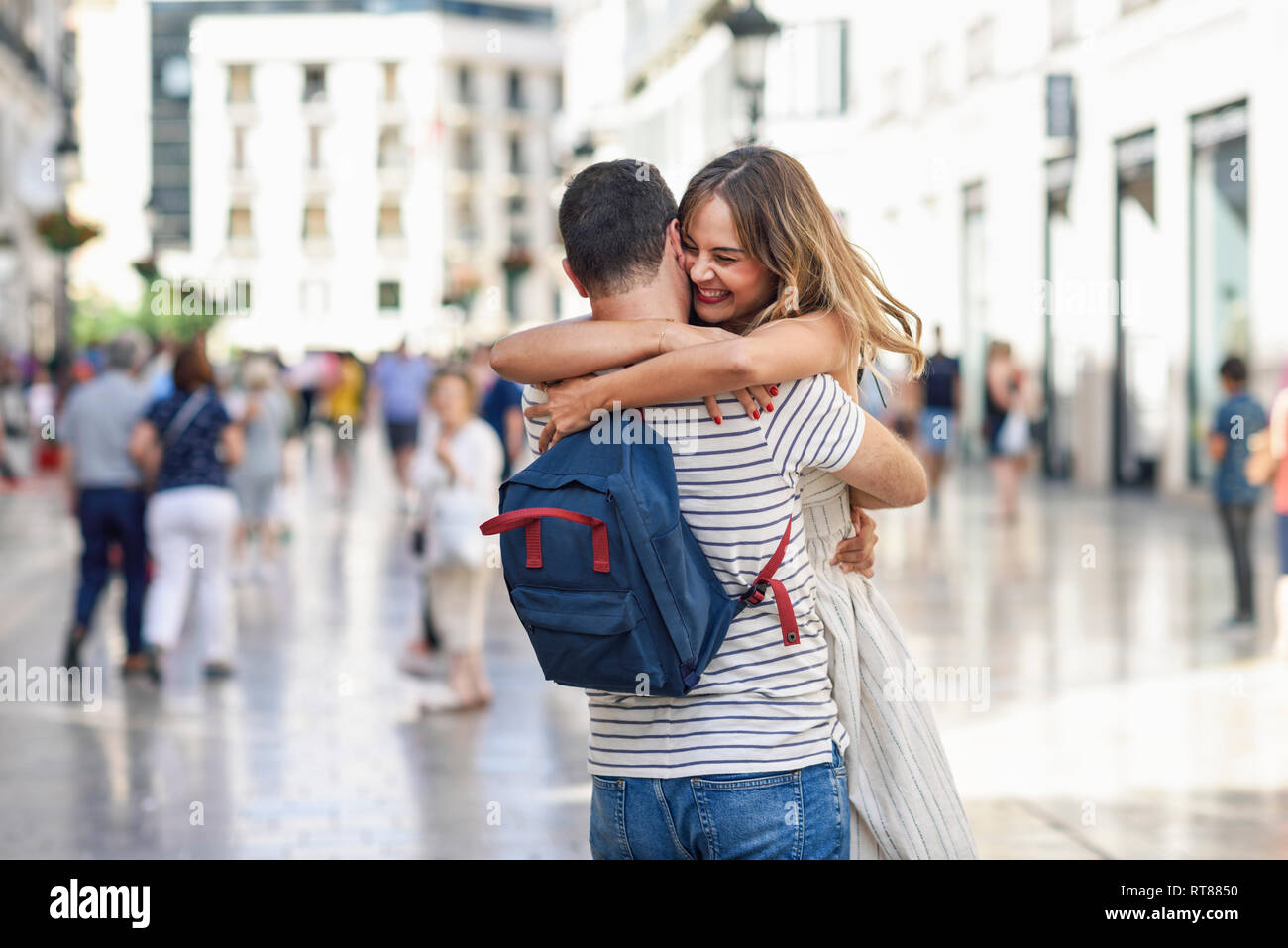 Couple and hug and 30s hi-res stock photography and images - Alamy