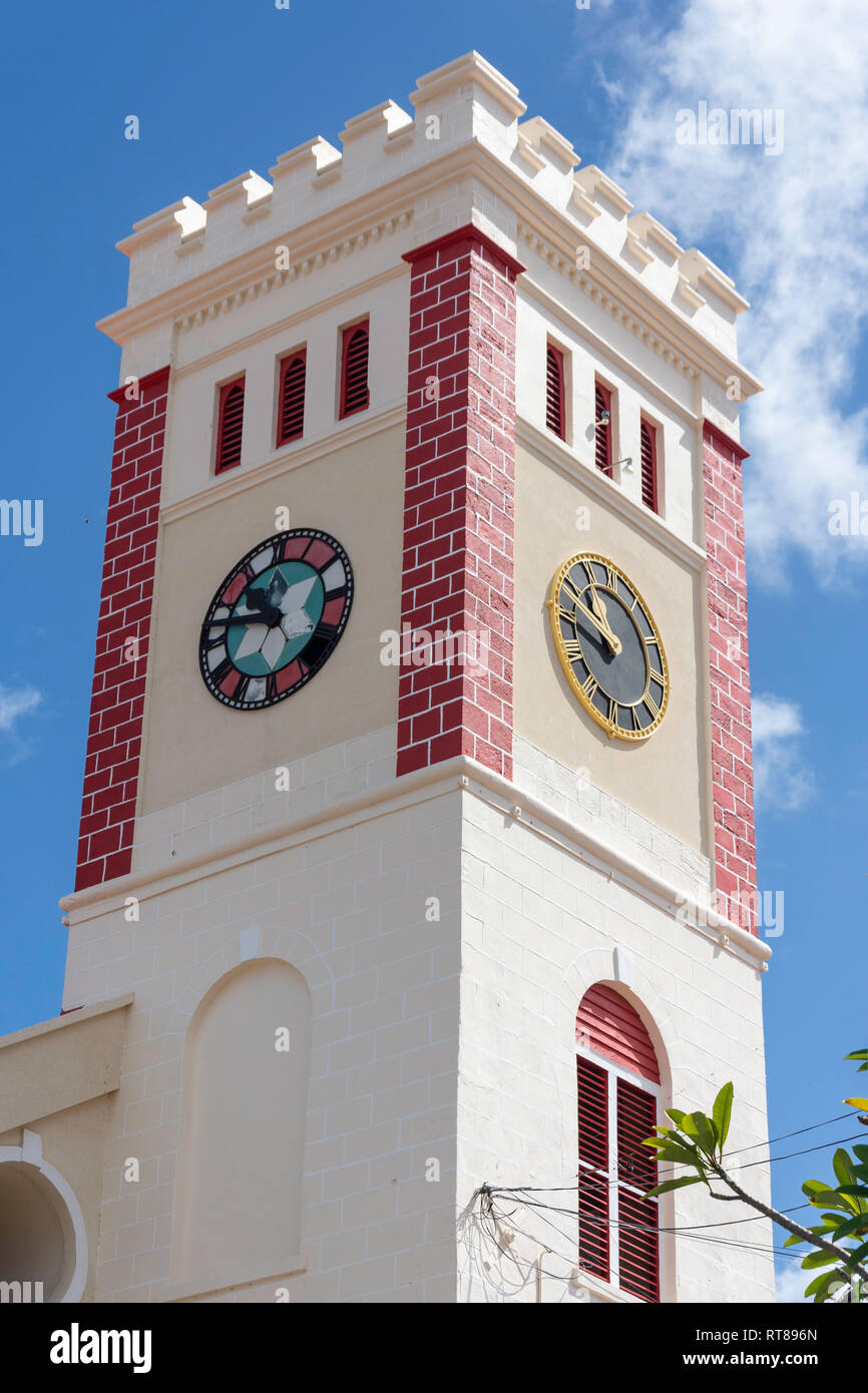 St.George’s Parish Church, Church Street, St.George’s, Grenada, Lesser Antilles, Caribbean Stock Photo