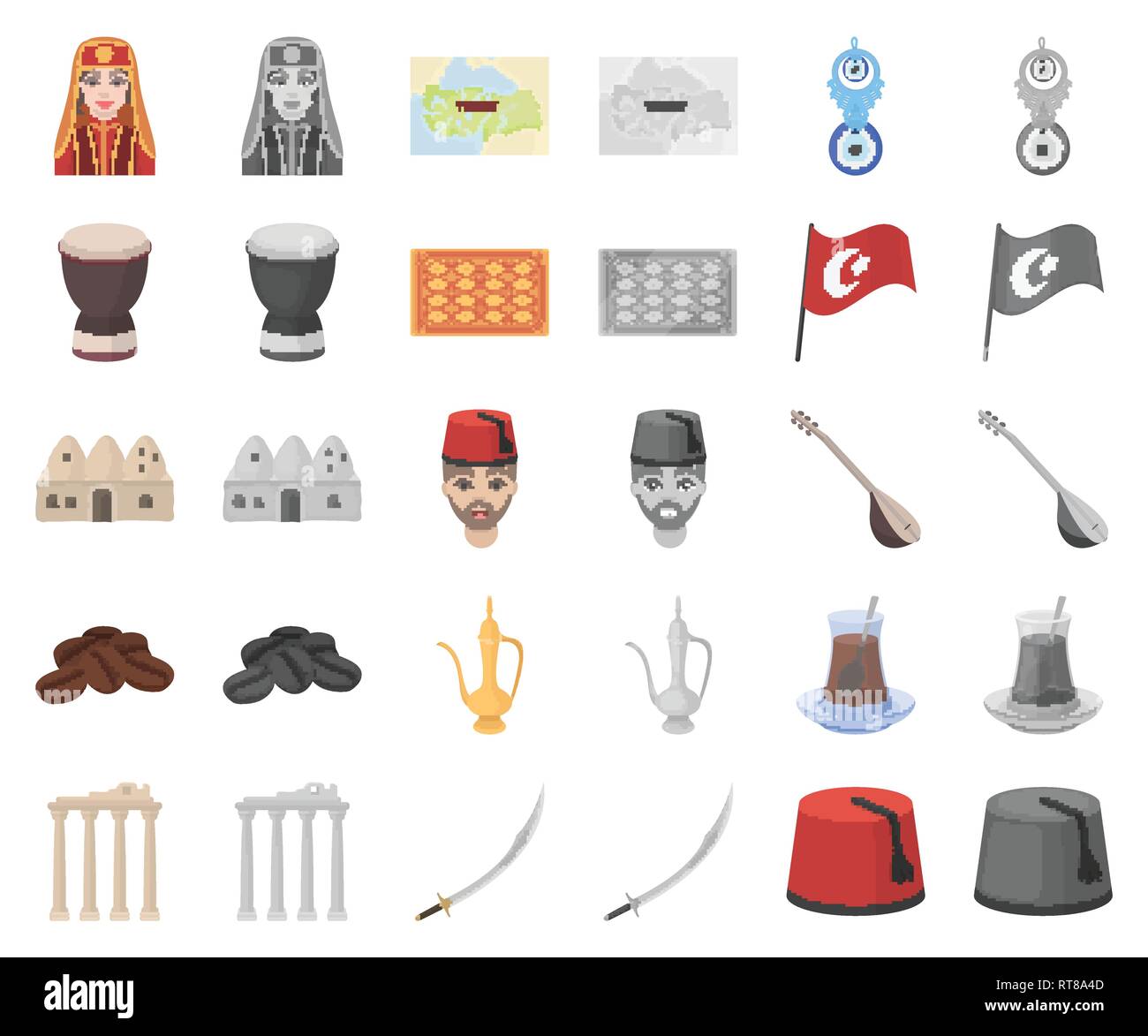 amulet,art,attraction,beans,beehive,carpet,cartoon,monochrom,coffee,collection,country,culture,design,drum,fez,flag,goblet,hookah,house,icon,illustration,isolated,journey,jug,kilij,logo,man,nazar,population,ruins,saz,set,showplace,sight,sign,symbol,tea,territory,tourism,traditions,traveling,turkey,turkish,vector,web,woman Vector Vectors , Stock Vector
