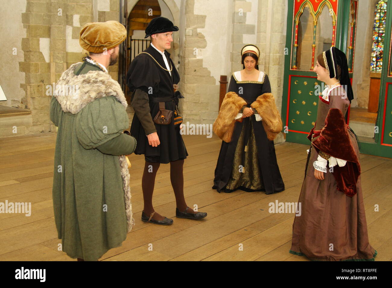 Rich tudor gentleman hi-res stock photography and images - Alamy