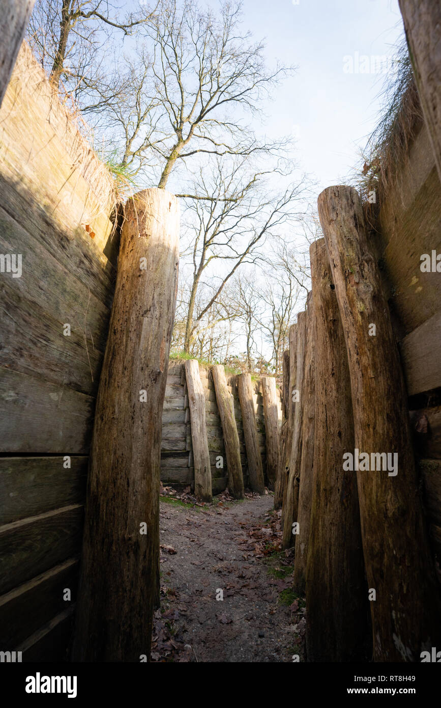 Formal Second World War Concentration camp Amersfoort, the Netherlands Stock Photo
