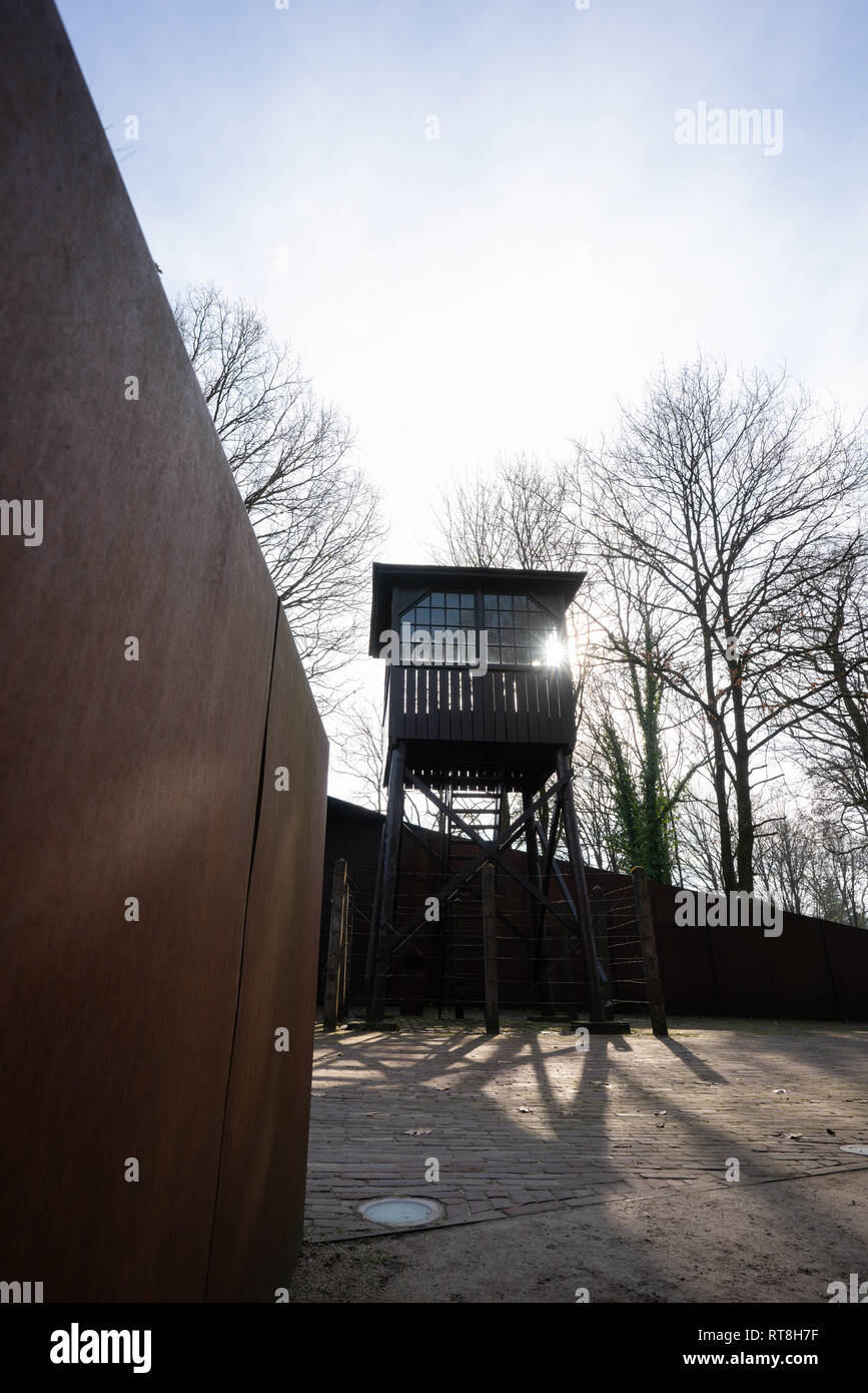 Formal Second World War Concentration camp Amersfoort, the Netherlands Stock Photo