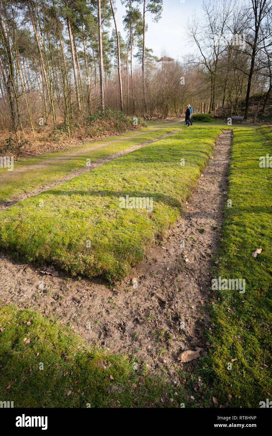 Formal Second World War Concentration camp Amersfoort, the Netherlands Stock Photo