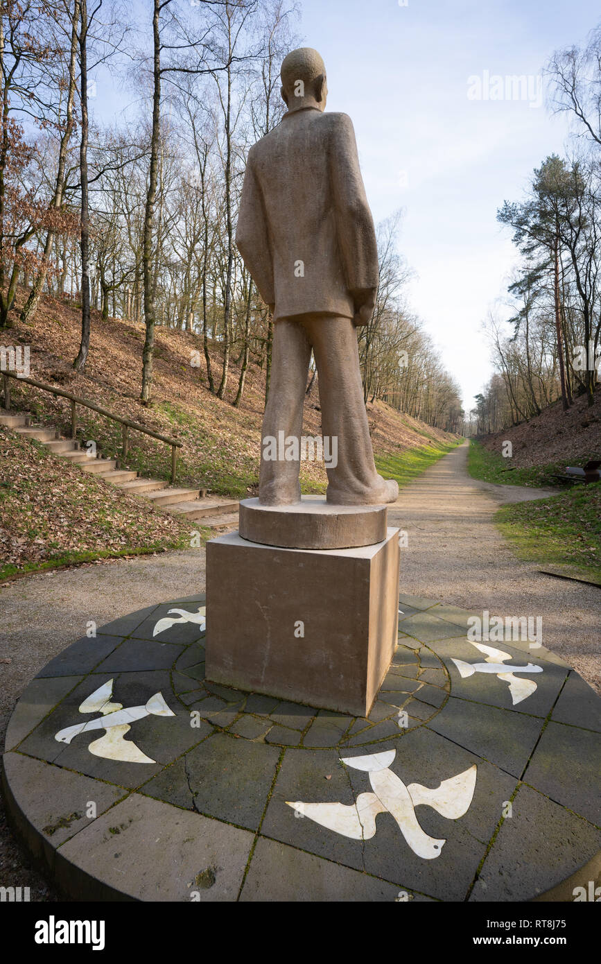 Formal Second World War Concentration camp Amersfoort, the Netherlands Stock Photo