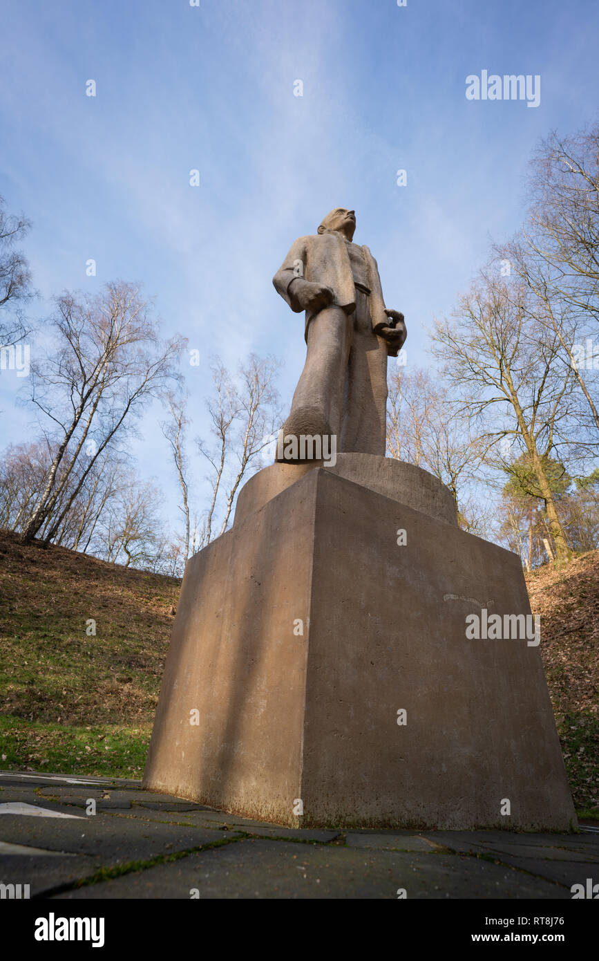 Formal Second World War Concentration camp Amersfoort, the Netherlands Stock Photo
