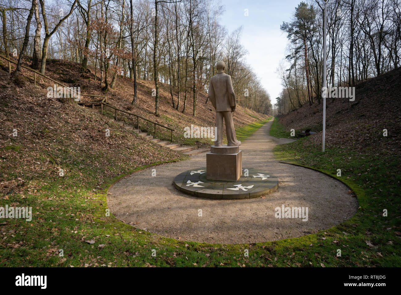 Formal Second World War Concentration camp Amersfoort, the Netherlands Stock Photo