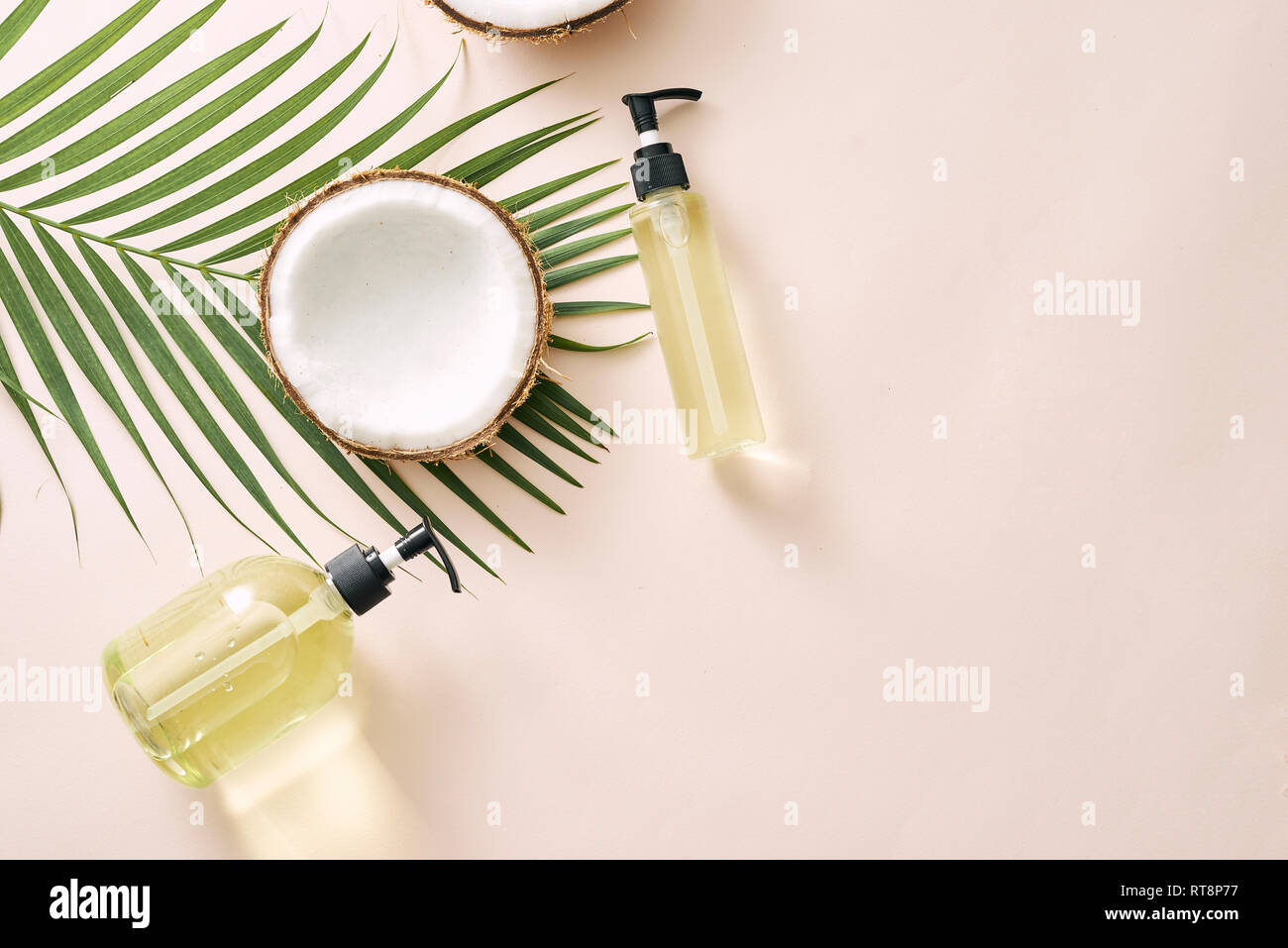 Shampoo And Spray Coconut Hair Care Natural Cosmetics Homemade