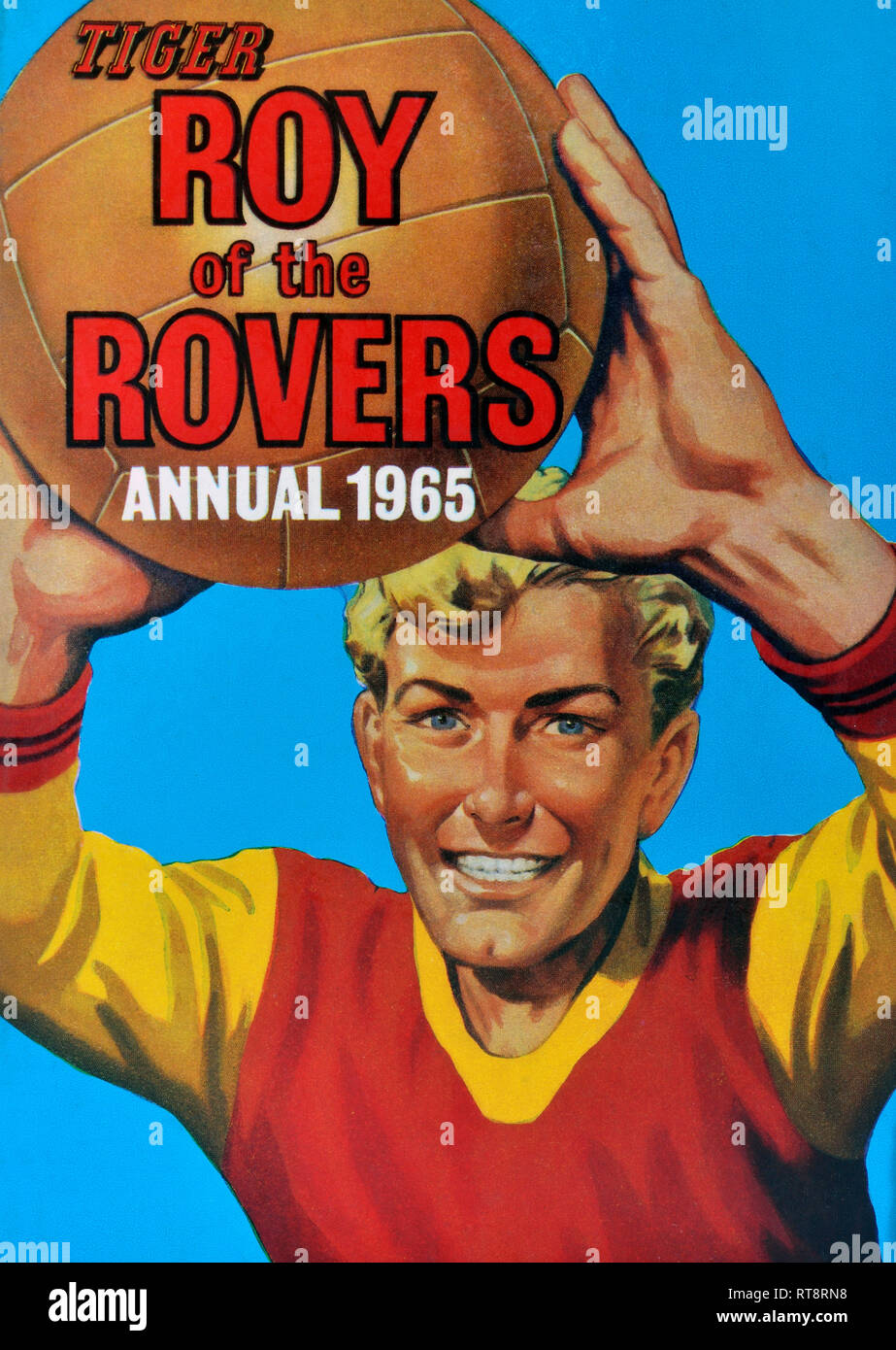 Roy of the Rovers Annual 1965 Stock Photo