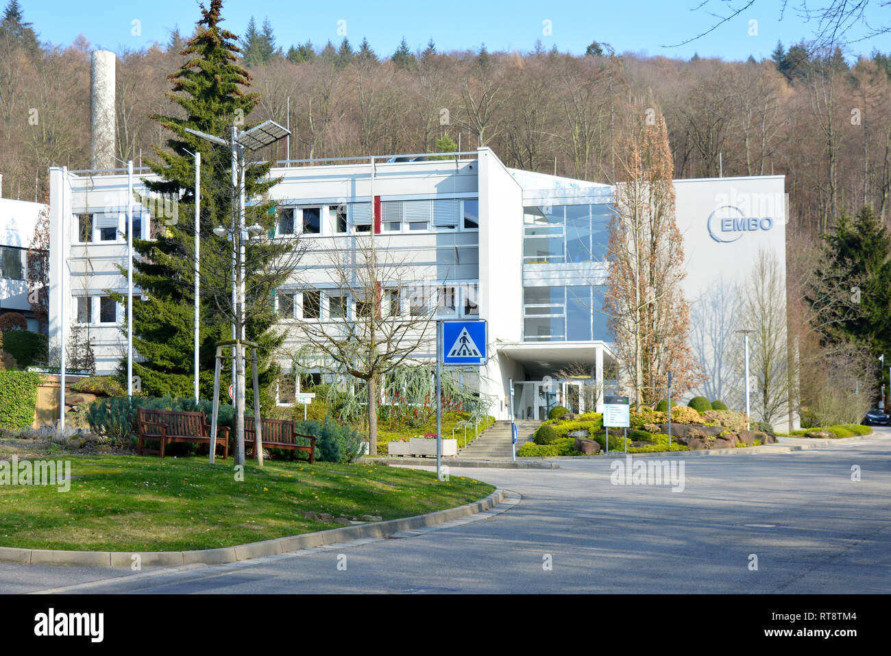 EMBO Heidelberg - The European Molecular Biology Organization laboratory building Stock Photo
