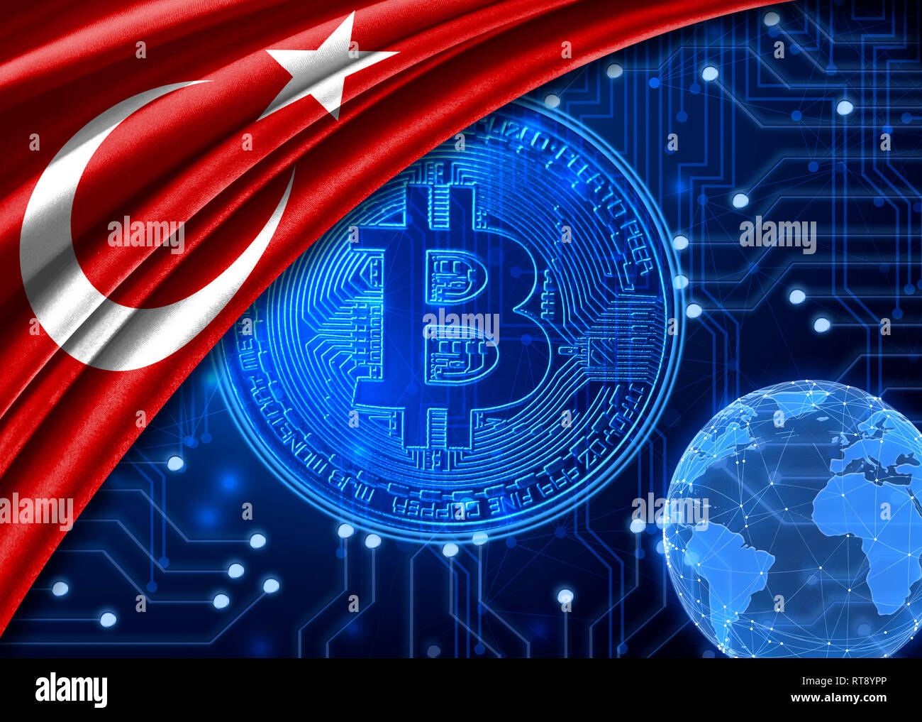 Turkey bitcoin hi-res stock photography and images - Alamy