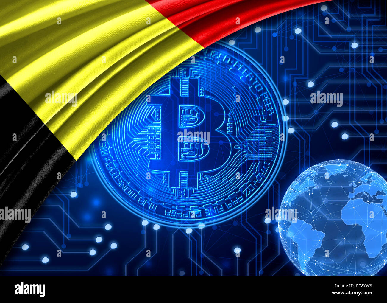 Bitcoin belgium hi-res stock photography and images - Alamy
