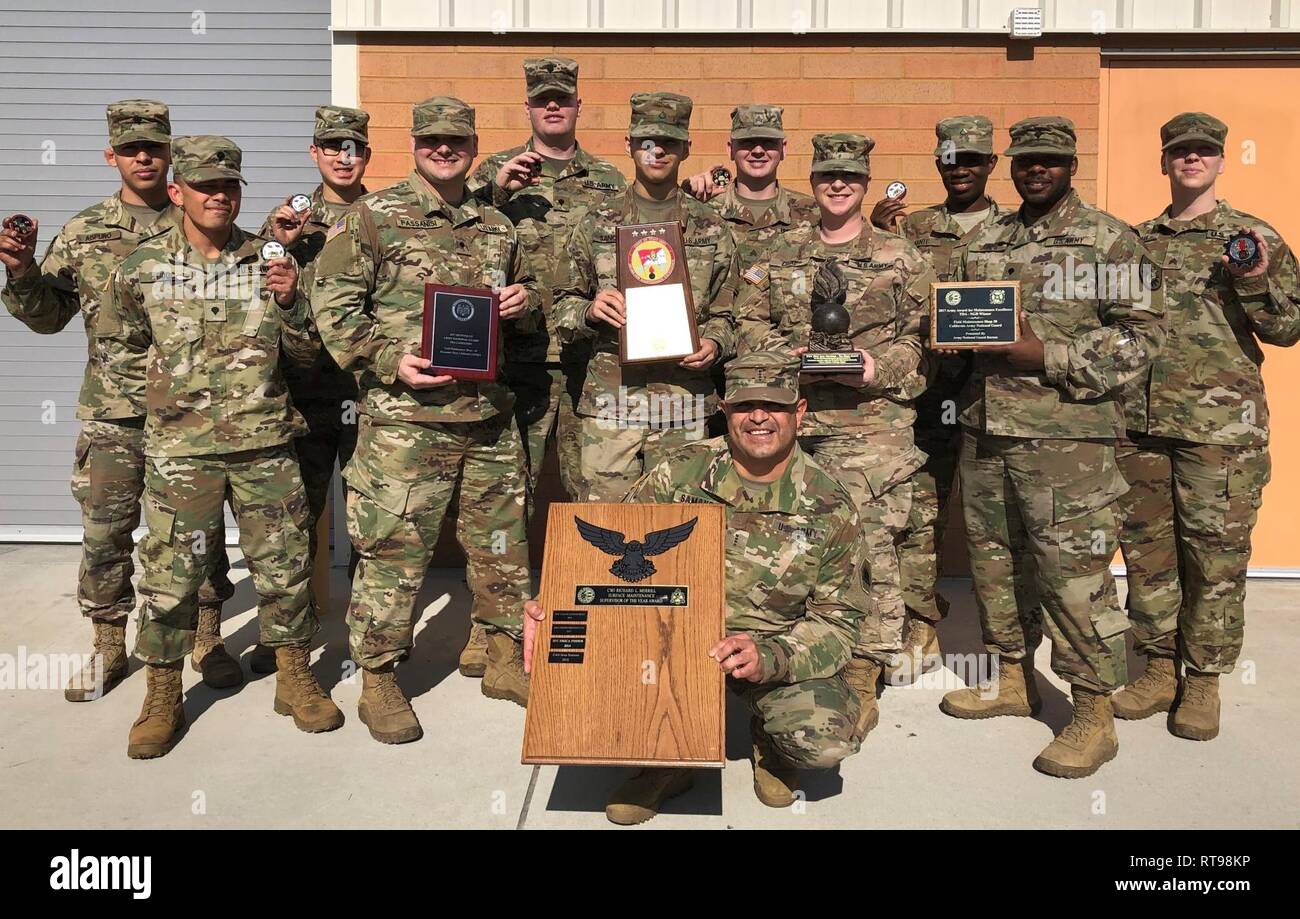 California National Guard Service Members of the Year honored