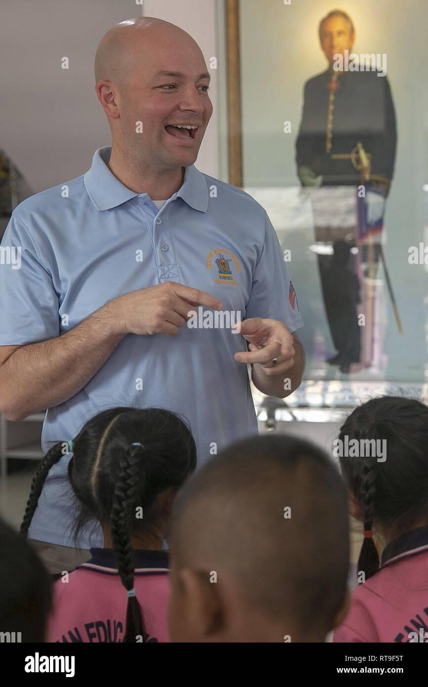 PATTAYA, Thailand—Navy Lt. Eric R. Bryan, chaplain, Military Sealift