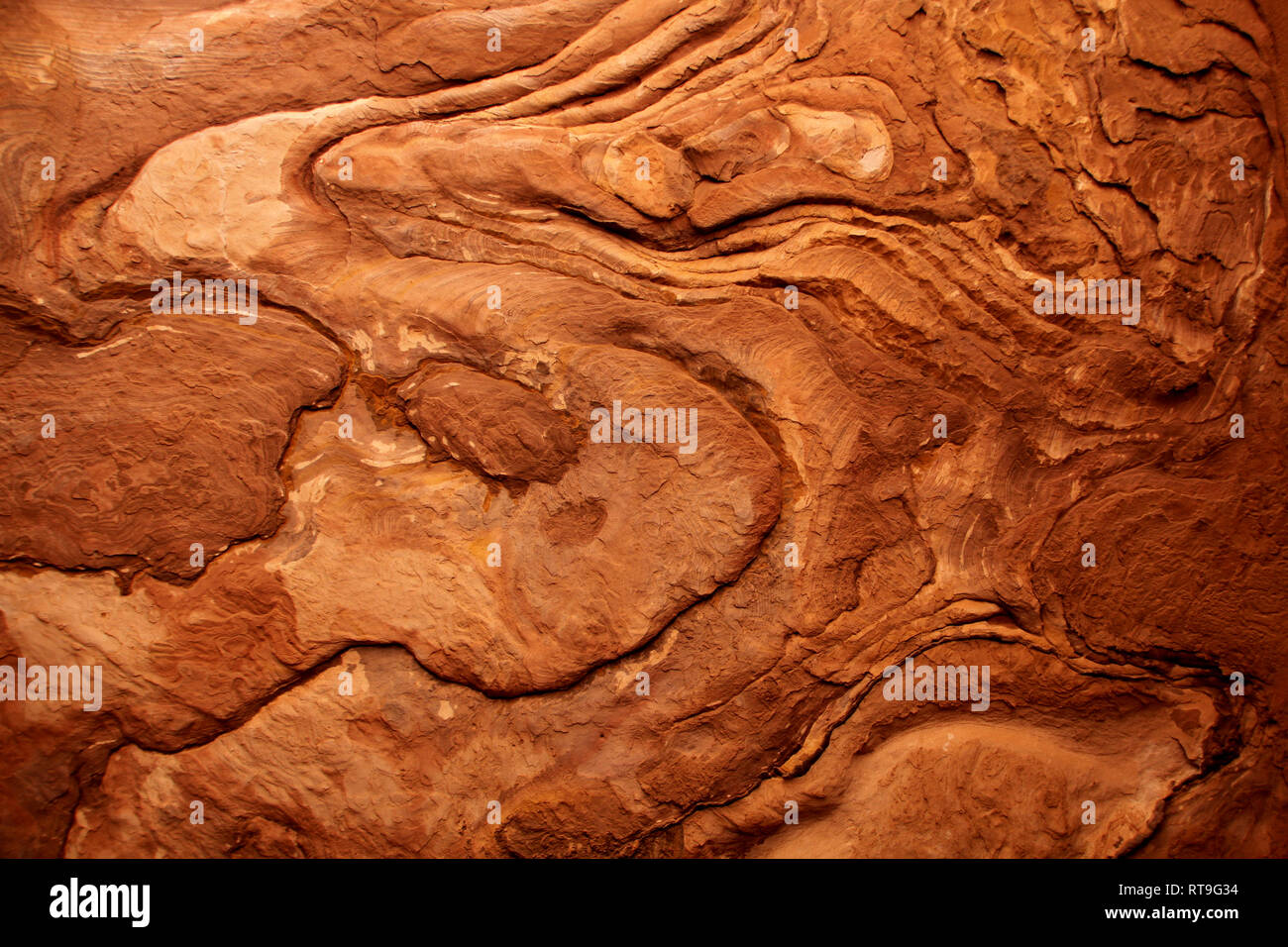 Petra in Jordan, Cave city Stock Photo Alamy