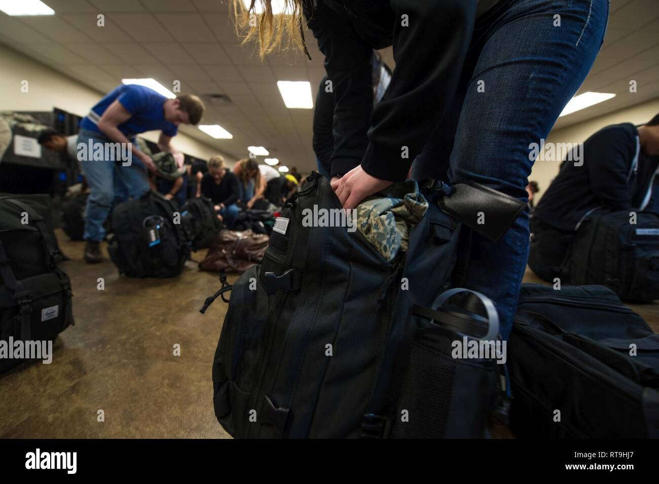Air force issued clearance backpack
