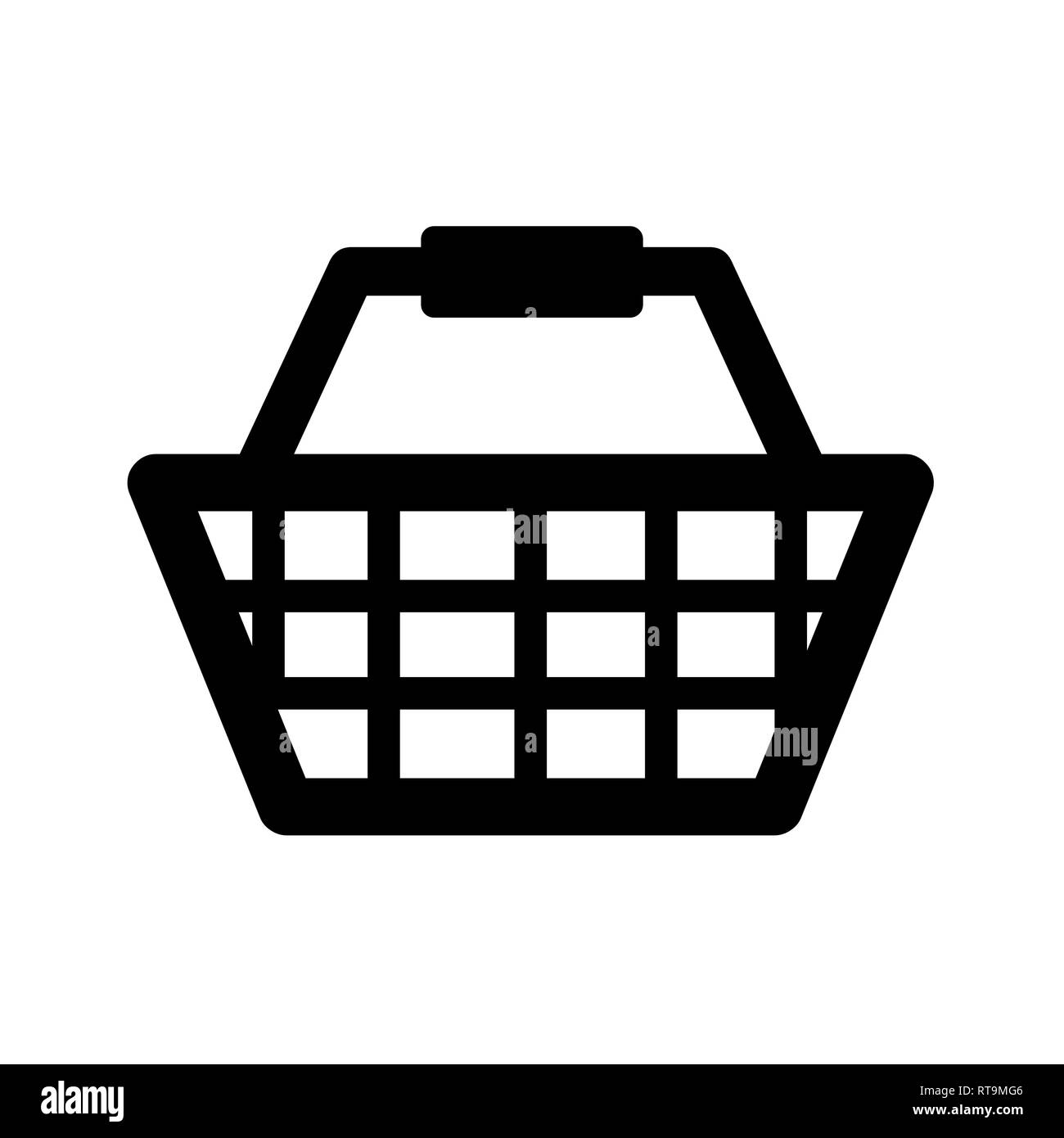 Shopping cart symbol illustration Stock Photo Alamy