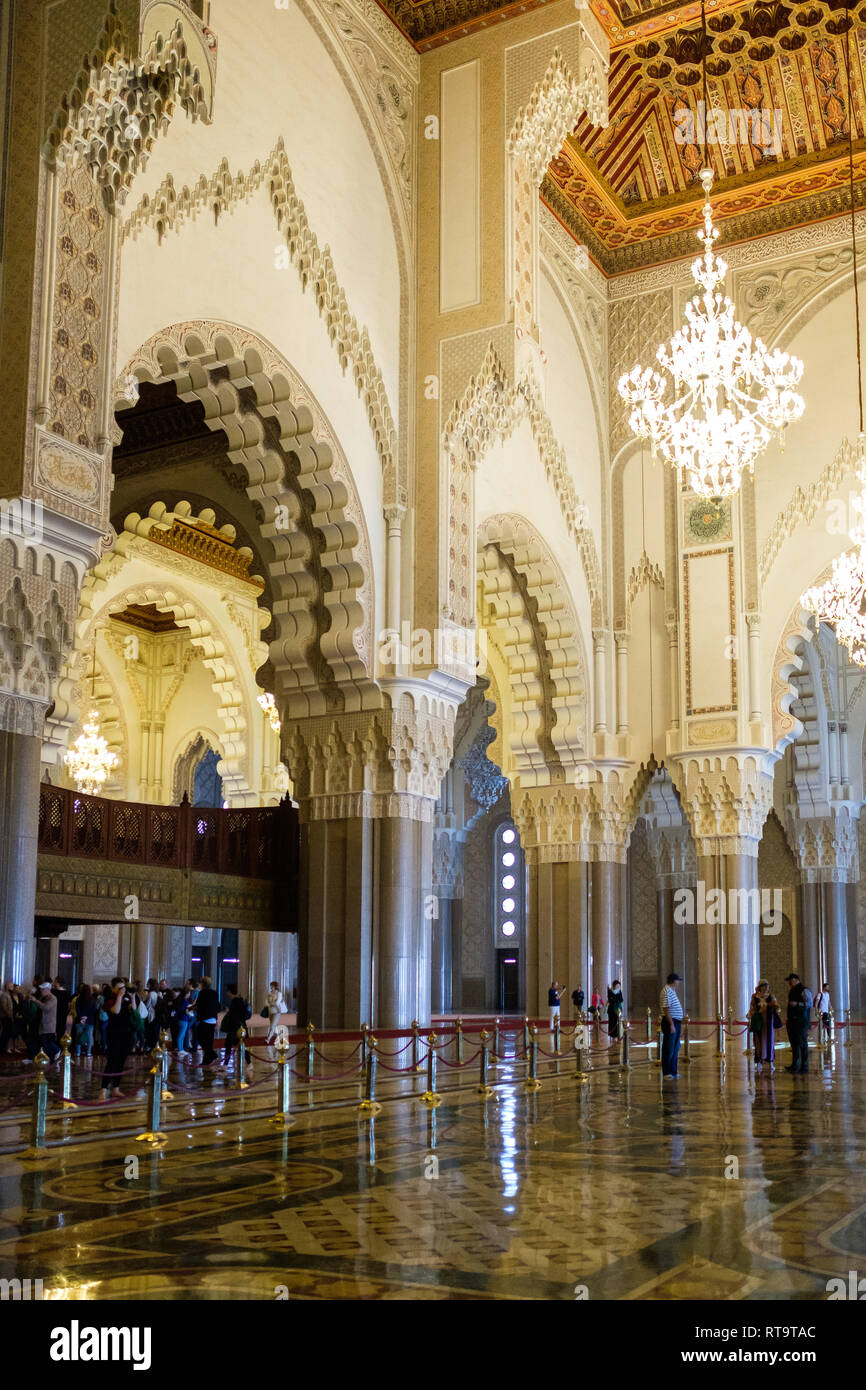 Inside the hassan ii mosque, casablanca hi-res stock photography and images  - Page 2 - Alamy